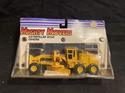 Vintage Ertl Mighty Movers Caterpillar Road Grader 6" Die-Cast No. 1848 NOS 1988 - Image 1 of 4