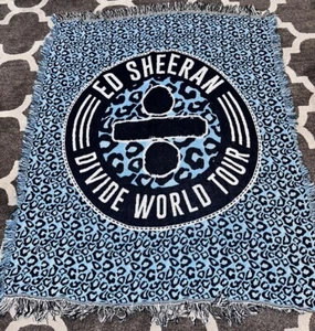 Ed Sheeran Divide World Tour Throw Knit Blanket - Bild 1 von 2
