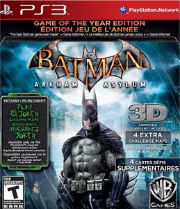 Batman Arkham Asylum Edición Juego del Año (PlayStation 3) Grandes Éxitos PS3 - Imagen 1 de 1