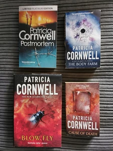 PATRICIA CORNWELL- COLLECTION OF 4 NOVELS (HARDBACK & PAPERBACK) - Picture 1 of 2