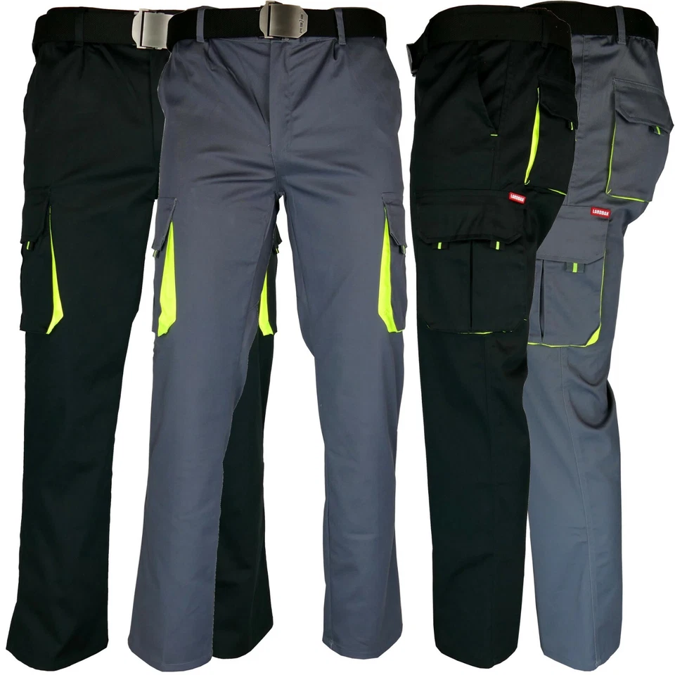 Arbeitshose Stretch Hose Bundhose Arbeitskleidung Herren Profi Qualität in 46-62