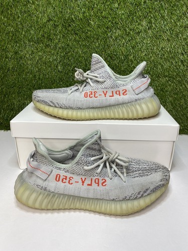 Adidas Yeezy 350 Blu Tinta V2 Boost Low Taglia 10 Sneakers Uomo 2017 B37571