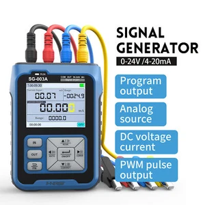 FNIRSI Signal Generator Sources Transmitter 4-20mA Current Volt Simulator 0-10V - Picture 1 of 6