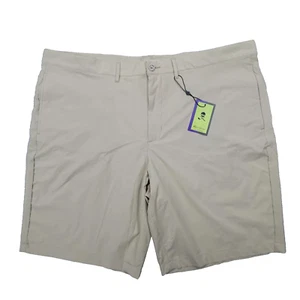 NWT $98 Robert Graham Clubhouse Golf Woven Shorts Lightweight Khaki Men's 30 - Picture 1 of 6
