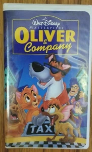 Oliver and Company ~ Walt Disney Masterpiece 1996 VHS Clam shell   - Picture 1 of 1
