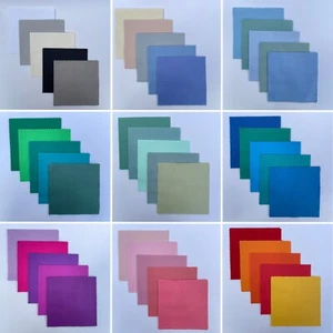 Multi Coloured Themed 42 Piece 5" Charm Pack Bundle 100% Cotton Packs Fabric - Picture 1 of 40