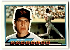 1989 Topps Big Rene Gonzales Baltimore Orioles #87