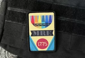 Crayon Box MRE Funny Hook And Loop Patch - Picture 1 of 2