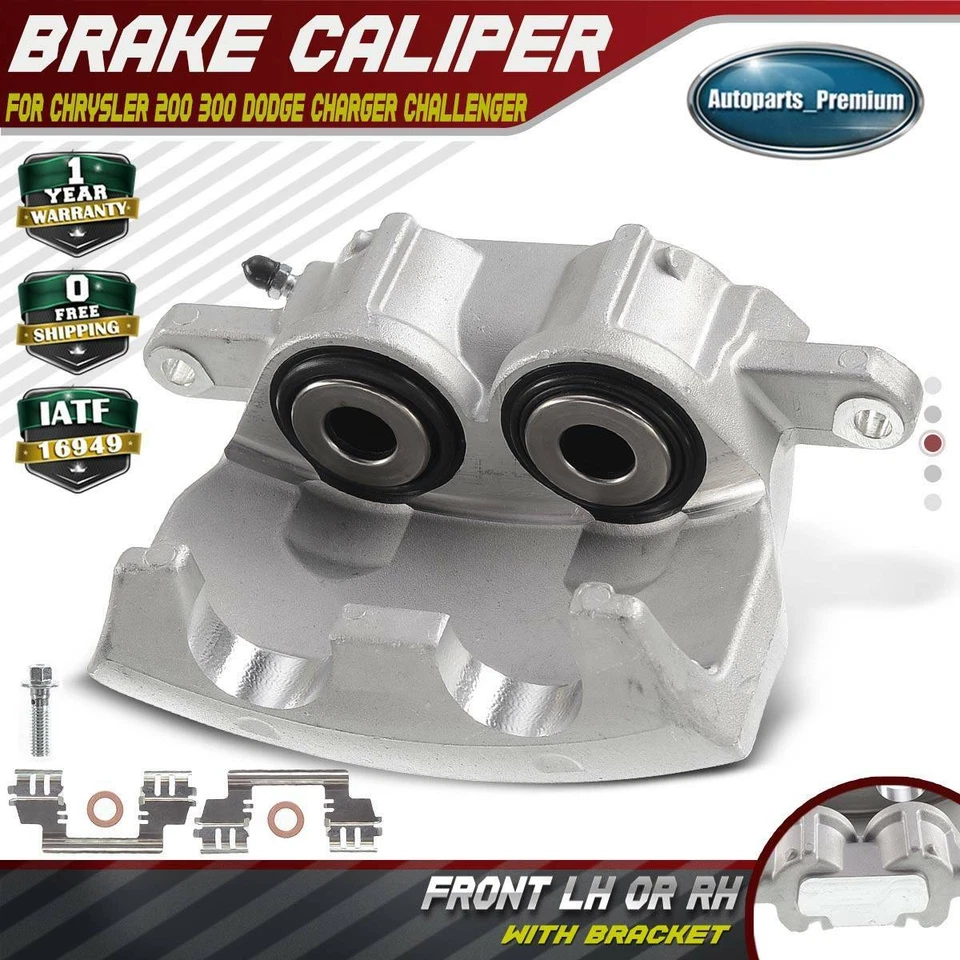 Передний двухпоршневой тормозной суппорт для Chrysler 300 2005-2021 Dodge Charger 06-21 - Изображение 1 из 4