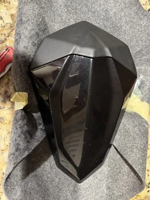 НОВЫЙ капот пассажирского сиденья для Kawasaki 2024-NINJA500 SE 40-я годовщина ЧЕРНЫЙ - Изображение 1 из 2
