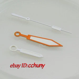 Manecillas de reloj naranja luminoso manecillas de reloj Fit Miyota 8205 8215 821A Movimiento P596  - Imagen 1 de 4