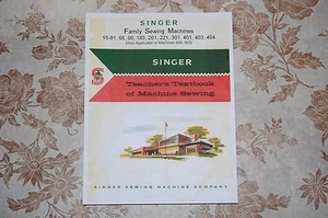 Singer 15 66 99 185 201 221 301 401 403 404 500 503, Teachers Sewing Textbook CD - Picture 1 of 12