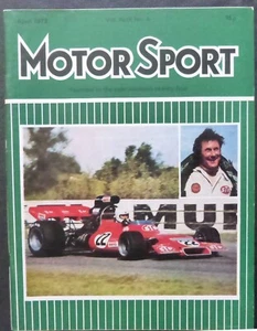 Motor Sport -Vol XLIX-No.4-The Teesdale Publishing-1973-London,April - Imagen 1 de 5