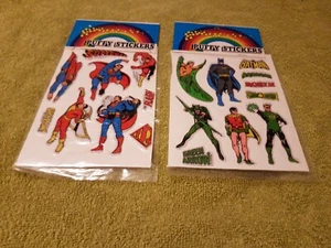 Puffy Stickers - DC - Superhelden - Superman, Batman, The Flash, Shazam u.a. - Bild 1 von 5