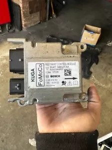 FORD KUGA MK1 AIRBAG CONTROL MODULE ECU 9V4T-14B321-AA - Picture 1 of 3