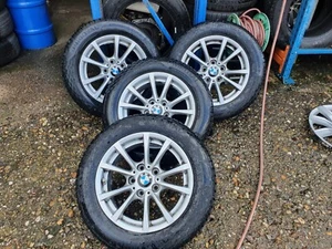 Original BMW 3er F30/F31 Alu-Ganzjahresräder 205/60 R16 96H M+S Reifen Neu RDKS - Bild 1 von 2