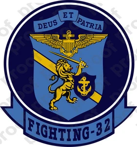 STICKER USN VFA 32 Fighting Swordsmen - Picture 1 of 1