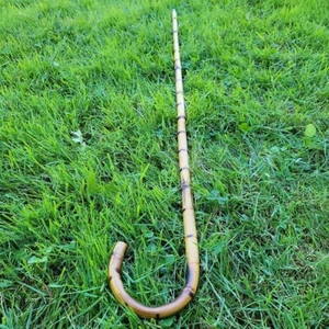 Vintage Possibly Antique Bamboo Circus Carnival Cane .Walking Stick 35.5 Inches - Picture 1 of 10