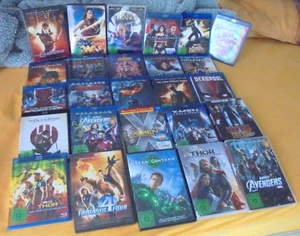 1x 30 BLU-RAY + DVD MARVEL Disney DC Filme Film Fantasy SAMMLUNG AUFLÖSUNG nr.8 - Bild 1 von 15