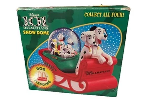 101 Dálmatas Cúpula de Nieve De Colección McDonald’s Disney 1996 Trineo de Perros Nuevo En Caja - Imagen 1 de 6