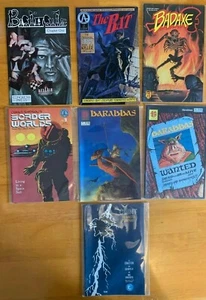 Lot #1's 2 Comics Badaxe Barabbas The Bat Birthrite Border Worlds Clint Hamster - Bild 1 von 5