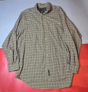 Vintage Abercrombie & Fitch Hemd Herren Medium Langarm Knopf Flanell Outdoor - Bild 1 von 9