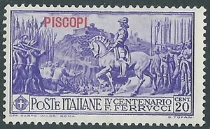 1930 EGEO PISCOPI FERRUCCI 20 CENT MH * - I39-6 - Imagen 1 de 1