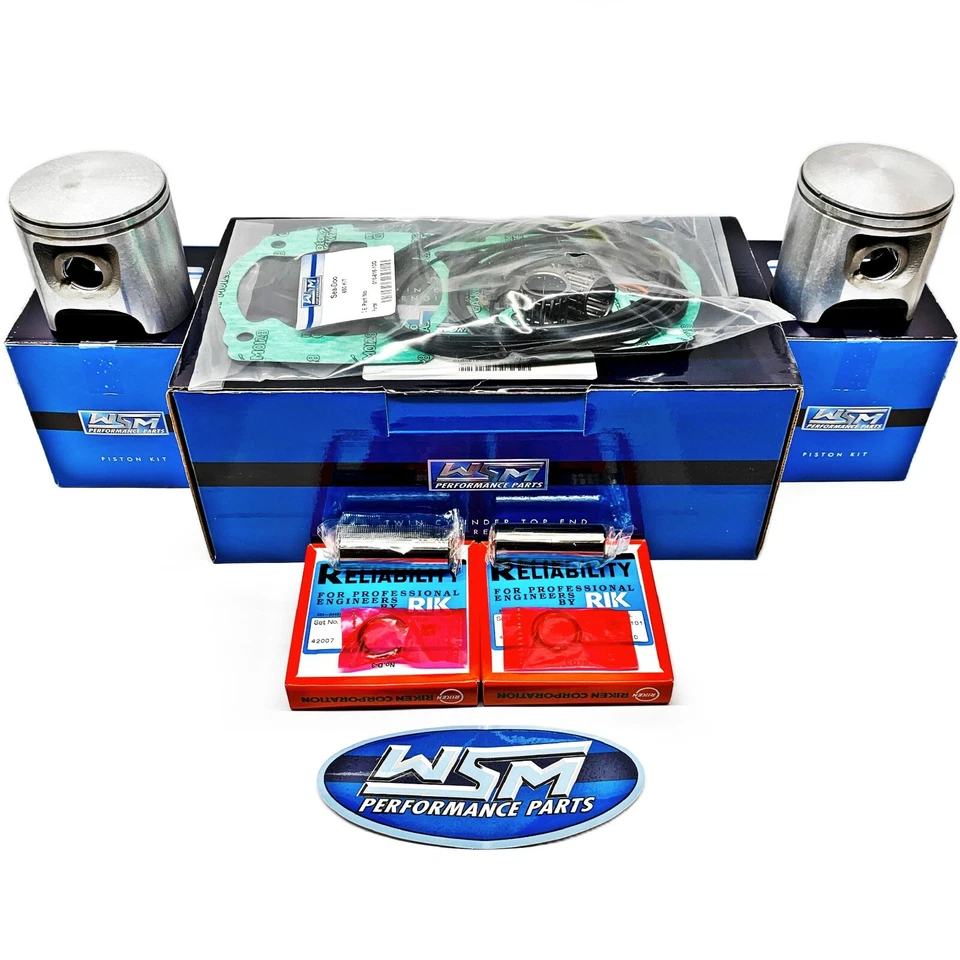 +.50mm 78.50mm WSM KIT DE RECONSTRUCCIÓN EXTREMO SUPERIOR SEA-DOO 650 1994-1995 GTX SPX XP XPI Foto 1 de 1