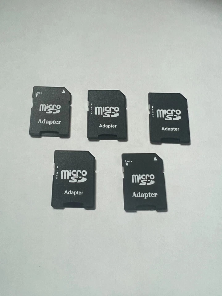 5x Micro Center Adapter Micro SD SDXC SDHC TF Class 10 Memory Card Adapter - Image 1 of 1