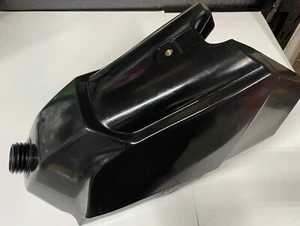 KAWASAKI 1990 k500 TANK 90 KX 500 GAS TANK PETROL TANK FUEL TANK BLACK - Picture 1 of 3