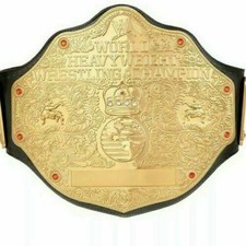 WWE WCW World Heavy weight Wrestling Champion Belt Adult  BIG GOLD