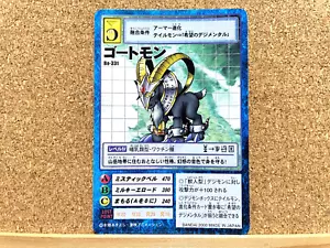 Tarjeta Bandai Digimon Goatmon Bo-331 Monstruo Digital De Colección Japonés USADA - Imagen 1 de 2