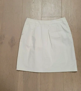 Banana Republic Womens 4 Skirt Khaki Stretch A-Line With Tags - Picture 1 of 6