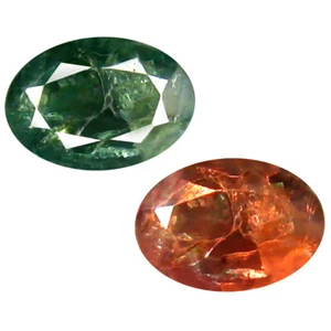 0.73 ct Sparkling Oval Shape (6 x 4 mm) (Un-Heated) Color Change Alexandrite - Picture 1 of 3