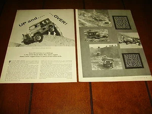 JEEP 4 RUOTE MOTRICI ***ARTICOLO ORIGINALE 1960*** - Foto 1 di 2