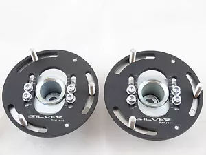 Placas Camber para E36 3D Drift BMW soportes superiores delanteros x2 - Domlager negro - Imagen 1 de 3