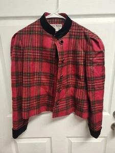 Vintage Albert Nipon Jacket 100% Wool, Size 8So cute for the holidays!! - Picture 1 of 5