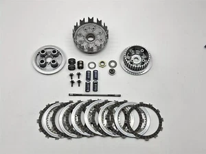 1994 Kawasaki KX125 Clutch Assembly Basket Hub Plates Kit Spring Bolt Dirt Bike - Picture 1 of 6