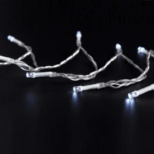 400 LED Fairy Lights - Battery Powered White - Picture 1 of 5