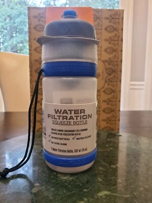 SPORTS/OUTDOOR WATER  BOTTLE W BUILT-IN FILTRATION OUTDOOR PRODUCTS  532ml 18oz - Image 1 of 4