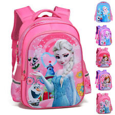 Frozen Backpack Rucksack School Bags Kids Girls Princess Elsa Sofia Cartoon Pack