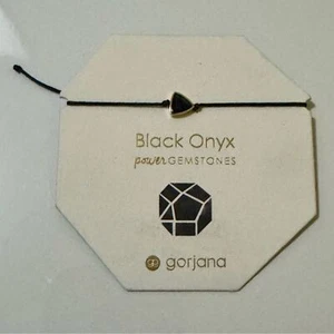 Gorjana New Power Gemstone Geo Bracelet for Protection Black Onyx Bracelet - Picture 1 of 2