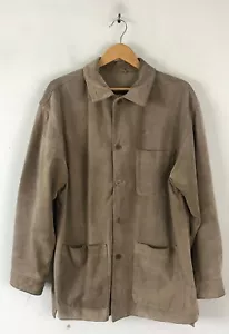 Banana Republic Herrenmantel Größe Medium hellbraun Echtleder - Bild 1 von 10