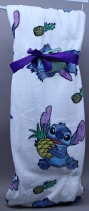 Disney Lilo & Stitch with Pineapple Fleece Blanket Plush Throw 50x70 NWT - Picture 1 of 2