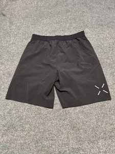 Ten Thousand Interval Lined Shorts Men XL 9" Inseam Black Gym Train Run Stretch - Picture 1 of 9