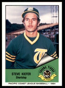 1984 Cramer Tacoma Tigers Steve Kiefer #78