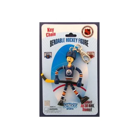 Edmonton Oilers BENDOS bendable figure Keychain NHL New Cover