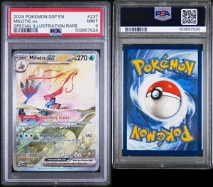 2024 Pokemon Surging Sparks 237/191 Milotic Ex Special Illustration Rare PSA 9 - Picture 1 of 3