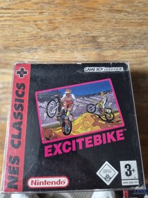 Nintendo Gameboy Advance Nes Classic Game Excitebike CIB