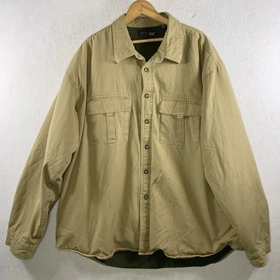 VTG Arrow Mens Fleece Lined Shacket Jacket Sz XXL Thick Rugged Workwear Outdoor - Image 1 of 4
